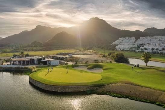 Aguilón Golf — a desert course in Pilar de Jaravía, Pulpí
